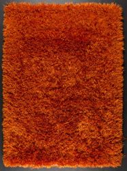 Rust Color Cotton Rug | Dallas Rugs