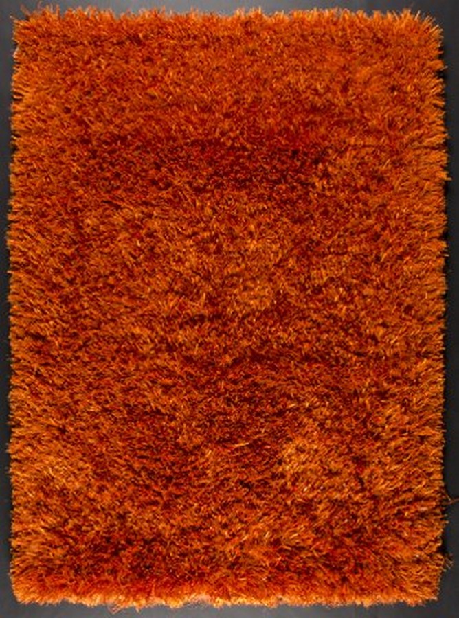 Rust Color Cotton Rug | Dallas Rugs