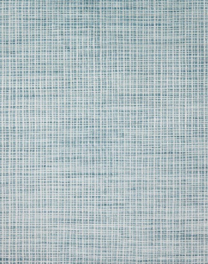 Aqua Wool/Cotton Rug | Dallas Rugs