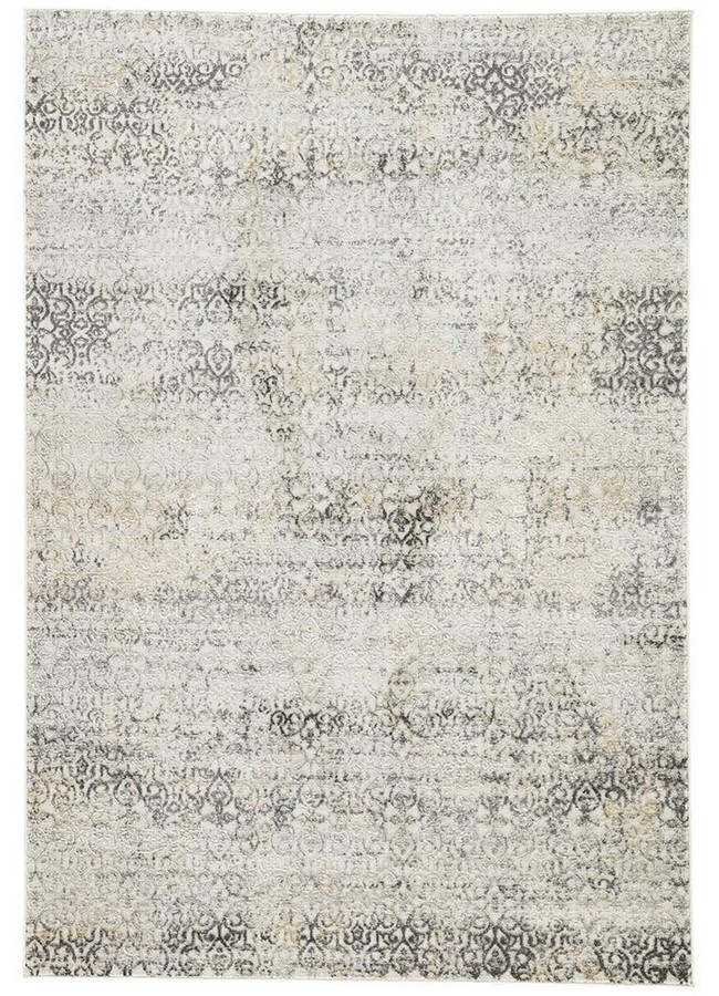 Light Gray Flint Viscose Rug | Dallas Rugs