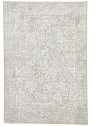 Flint Gray Viscose Machine Made Rug | Dallas Rugs