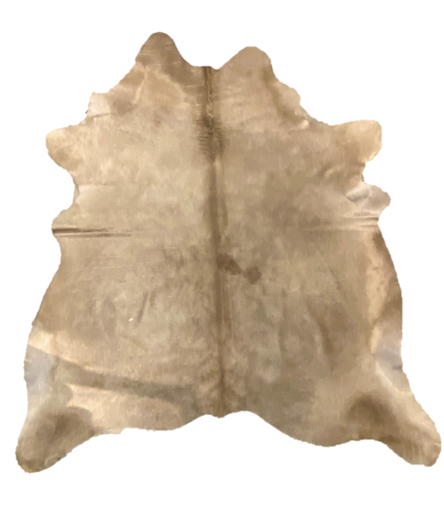 Free Form Natural Skins Champagne Cowhide Retreat 12845